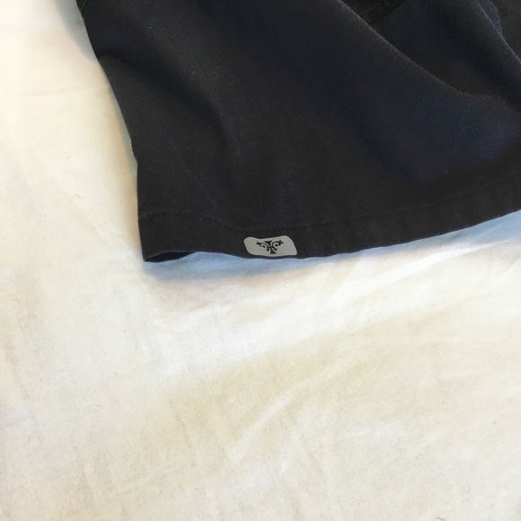 Unisex, Couture E-Z Flex Scrub Top, Med, Black, - Picture 7 of 8